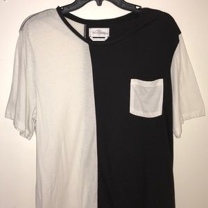 Urban Outfitters Black and White T shirt